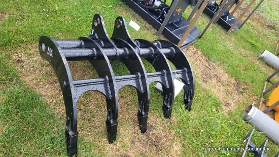 Landhero 48" Excavator Rake - fits CAT 307 / 308 Mini