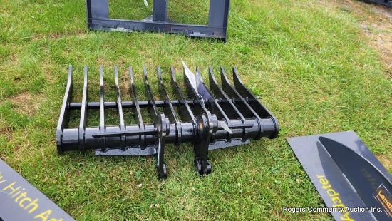 LandHero 44" Excavator Rake - Fits CAT 305/306
