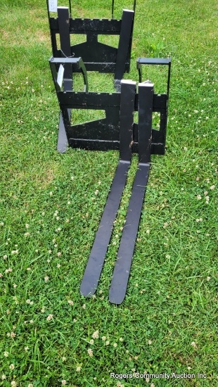 Small Fork Attachment - For Walk Behind Skid Steers