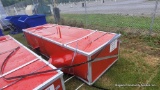 Shipping Container Canopy Shelter 40'x40'x13' - Crate is Broken