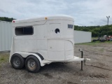 1989 WW 2 Horse Straight Load Trailer