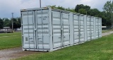 40' High Cube Container w/ Side Doors