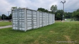 40' High Cube Container w/ Side Doors