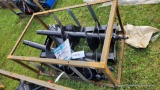 AGT Skid Steer Auger Attachment w/ 3 Bits