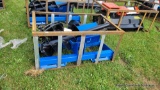 Agrotk Skid Steer Auger Attachment w/ 3 Bits - Unused