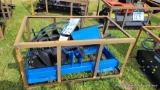 Agrotk Skid Steer Auger Attachment w/ 3 Bits - Unused