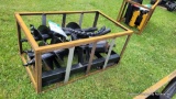 Agrotk Skid Steer Auger Attachment w/ 3 Bits