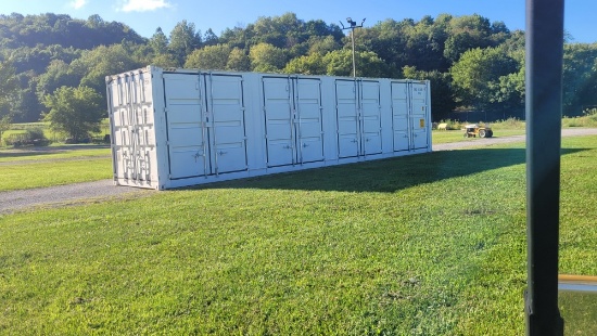 40' High Cube Container w/ Side Doors