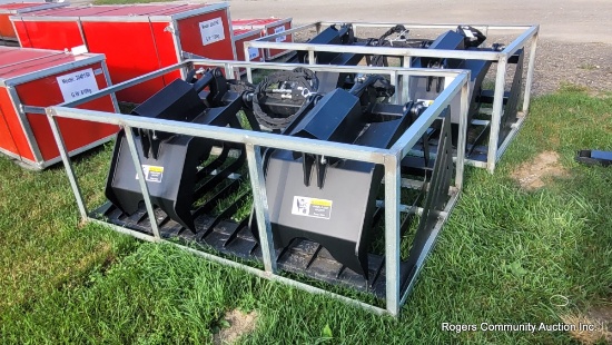 72" Rock & Root Grapple Bucket - Unused