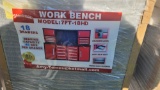 Red Steelman Model: 7FT-18HD Work Bench