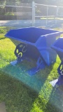 Blue Dump Hopper