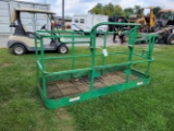 Green JLG Manlift  Basket