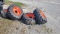 4 - 12-16.5 Slid Loader Tires on New Bobcat Wheels