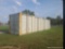 40' High Cube Shipping Container w/ 4 Side Doors