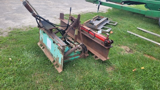 Log Splitter Attachment for Skid Loader
