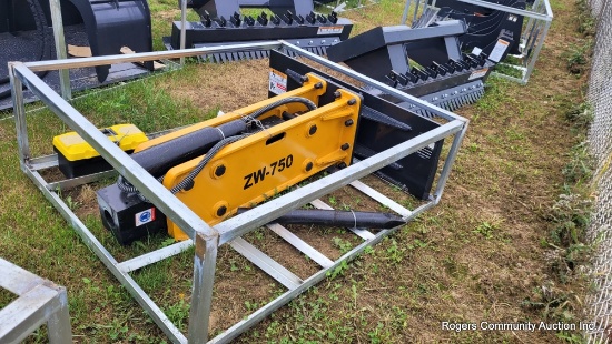 ZW 750 Hydraulic Breaker Attachment