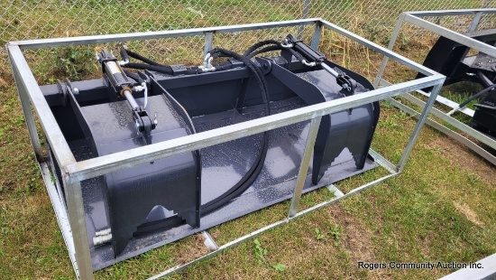 Wolverine 72" Grapple Bucket Attachment - Model: GB-11-72W