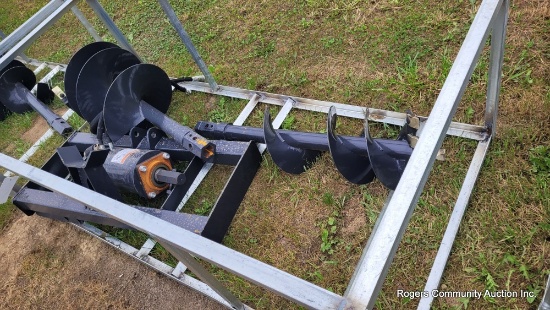 Wolverine Auger Attachment w/ 2 Bits