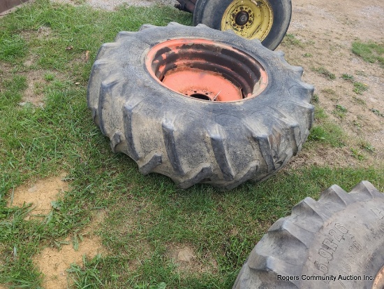 16.9-26" Tractor Tire on 14-26" Wheel