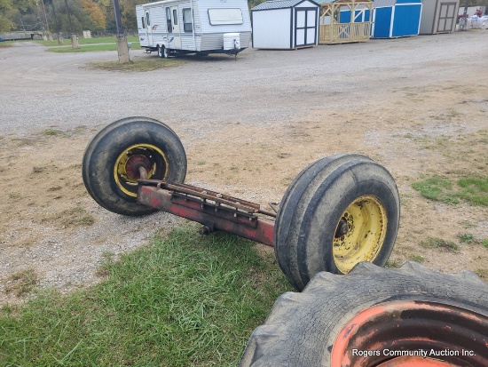 Combine Steer Axle