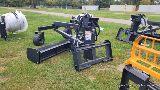 LandHonor 96" Grader Attachment w/ Controls - Model: GM-12-96W