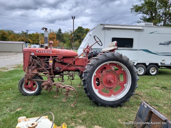 Farmall C Tractor w/ Cultivators