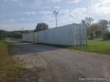 40' High Cube Shipping Container w/ 4 Side Doors