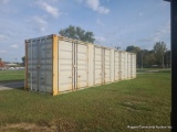 40' High Cube Shipping Container w/ 4 Side Doors
