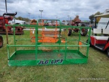 Green JLG Manlift Basket