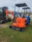 AGT H15 Mini Excavator w/ 15 HP engine - Orange