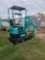 AGT QH12 Mini Excavator w/ 13.5 HP engine - Green