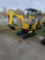 AGT QH12 Mini Excavator w/ 13.5 HP engine - Yellow