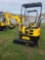 AGT QH12 Mini Excavator w/ 13.5 HP engine - Yellow