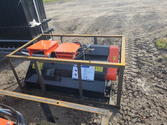Agrotk Excavator Brush Flail Mower w/ Quick Attach