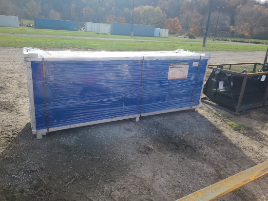 AGT 40' X 40' Peak Roof Container Shelter