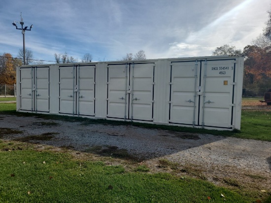 40' High Cube Container w/ 4 Side Doors - Single Use