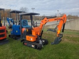 AGT L12 Mini Excavator w/ 13.5 HP engine - Orange