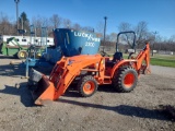 Kubota L3901 Tractor w/ L525 Loader & Backhoe