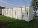 40' High Cube Container w/ 4 Side Doors - Single Use