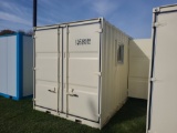 8' x 12' Portable Office / Storage w/ Man Door and Window
