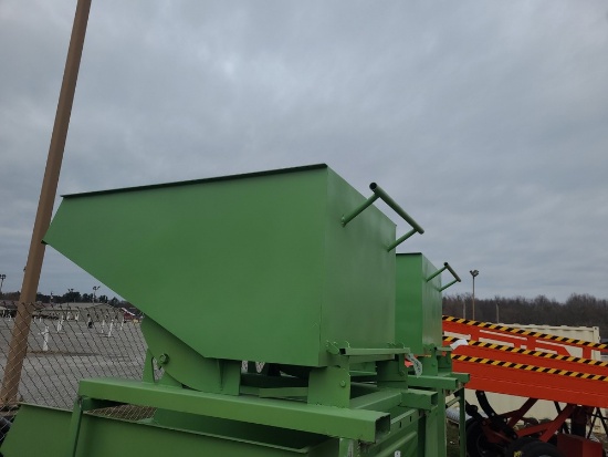 Green Dump Hopper