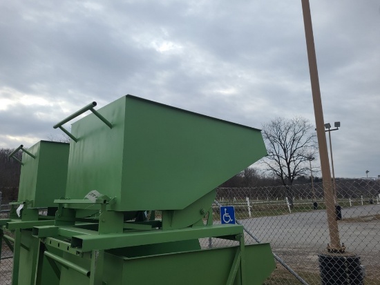 Green Dump Hopper