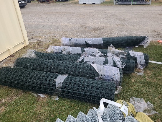4 Rolls Green 4' Garden Fence