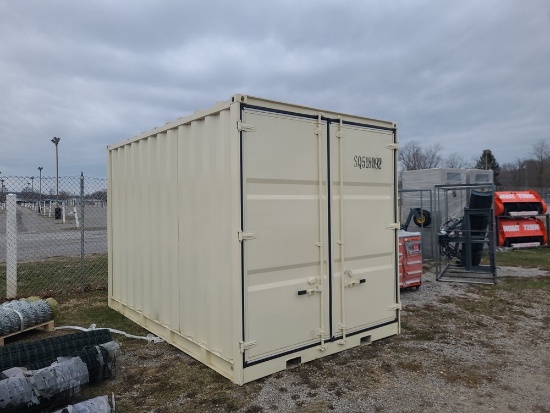 12' Container w/ Man Door & Window
