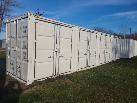 40' High Cube Container w/ 4 Side Doors