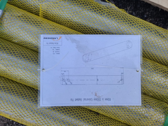 4 - 80mm x 550mm Excavator Pins