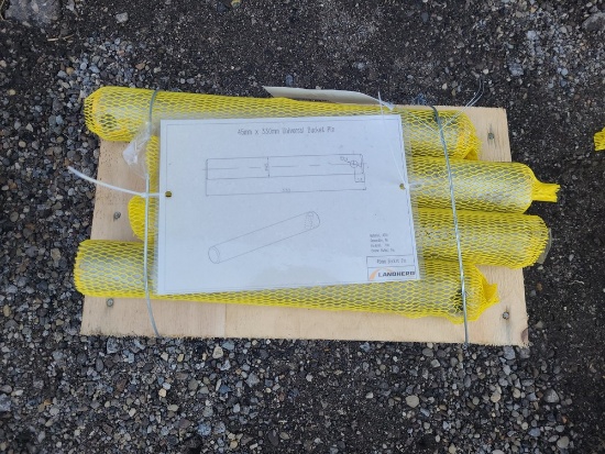 4 - 45mm x 330mm Excavator Pins