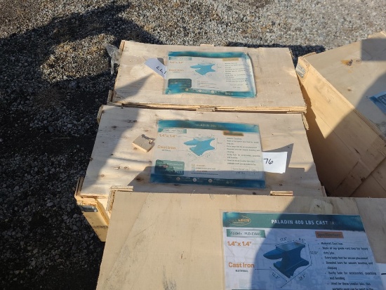 200lb Cast Iron Anvil - New in Crate