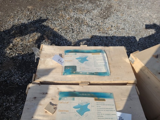 200lb Cast Iron Anvil - New in Crate