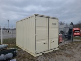 12' Container w/ Man Door & Window
